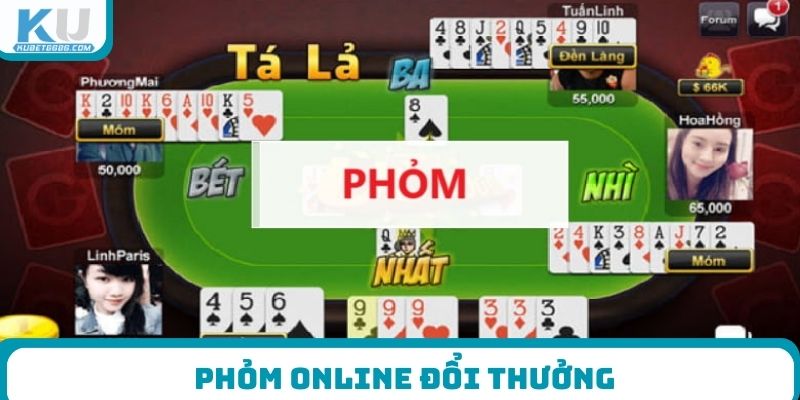 phỏm online đổi thưởng