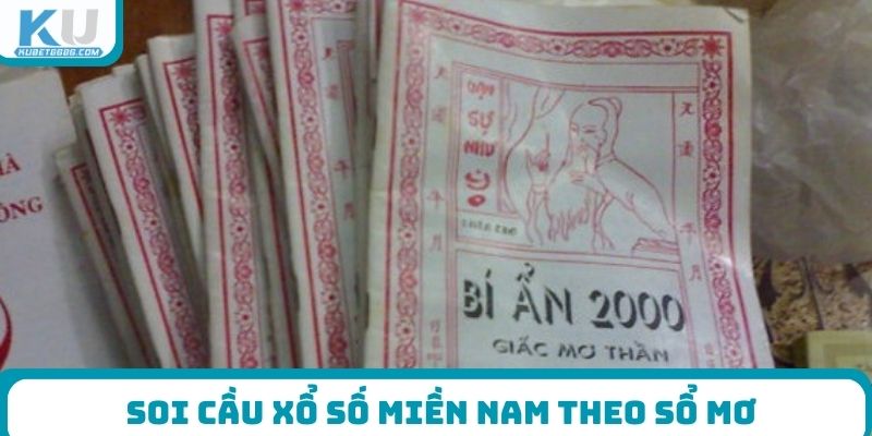 Soi cầu Xổ số Miền Nam theo sổ mơ